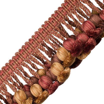 Kensington Onion Tassel Fringe Trim by Samuel & Sons in Russet