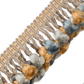 Kensington Onion Tassel Fringe Trim by Samuel & Sons in Golden Surf