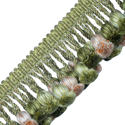 Kensington Onion Tassel Fringe Trim by Samuel & Sons in Meadow