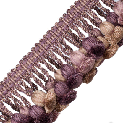 Kensington Onion Tassel Fringe Trim by Samuel & Sons in Orchid