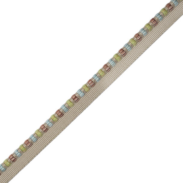 1/4" Kensington Cordedge Trim by Samuel & Sons in Macaron
