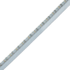 1/4" Kensington Cordedge Trim by Samuel & Sons in Sea Glass