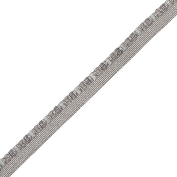 1/4" Kensington Cordedge Trim by Samuel & Sons in Platinum