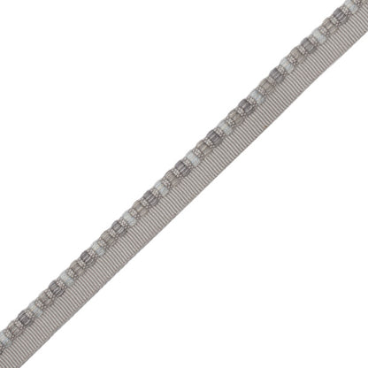 1/4" Kensington Cordedge Trim by Samuel & Sons in Platinum