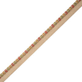 1/4" Kensington Cordedge Trim by Samuel & Sons in Rhubarb