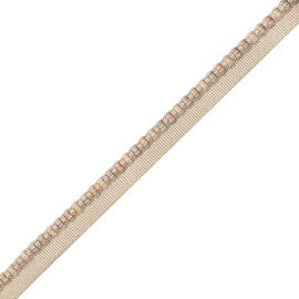 1/4" Kensington Cordedge Trim by Samuel & Sons in Sandstone