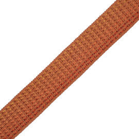 1.25" Aurelia Ombré Border Trim by Samuel & Sons in Tangerine
