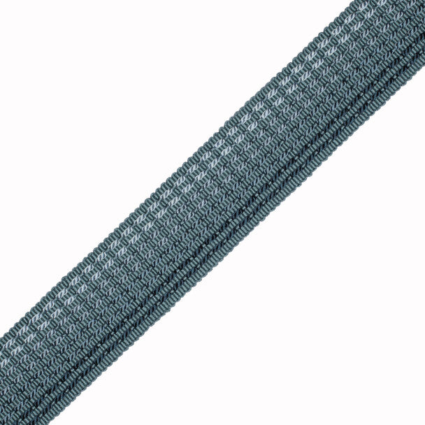 1.25" Aurelia Ombré Border Trim by Samuel & Sons in Aquamarine