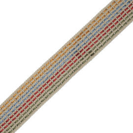 1.25" Aurelia Ombré Border Trim by Samuel & Sons in Jewel