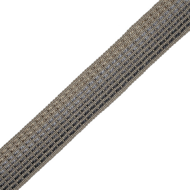 1.25" Aurelia Ombré Border Trim by Samuel & Sons in Mica