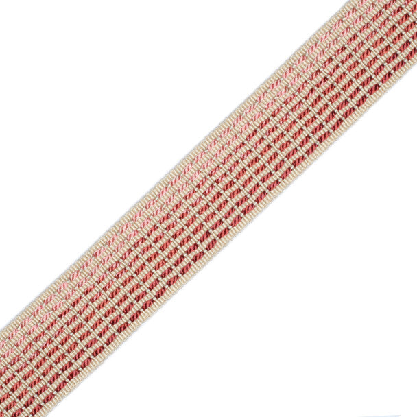 1.25" Aurelia Ombré Border Trim by Samuel & Sons in Shell