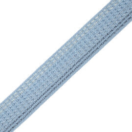 1.25" Aurelia Ombré Border Trim by Samuel & Sons in Wedgewood