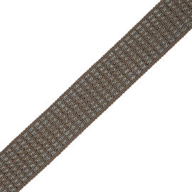 1.25" Aurelia Ombré Border Trim by Samuel & Sons in Gris