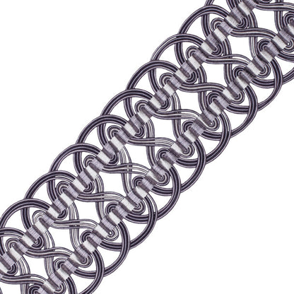 2.6" Aurelia Crete Trim by Samuel & Sons in Wisteria