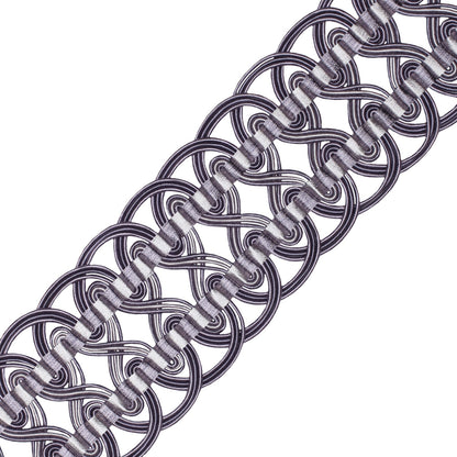 2.6" Aurelia Crete Trim by Samuel & Sons in Wisteria