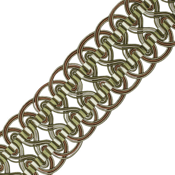 2.6" Aurelia Crete Trim by Samuel & Sons in Sage