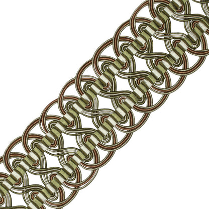 2.6" Aurelia Crete Trim by Samuel & Sons in Sage