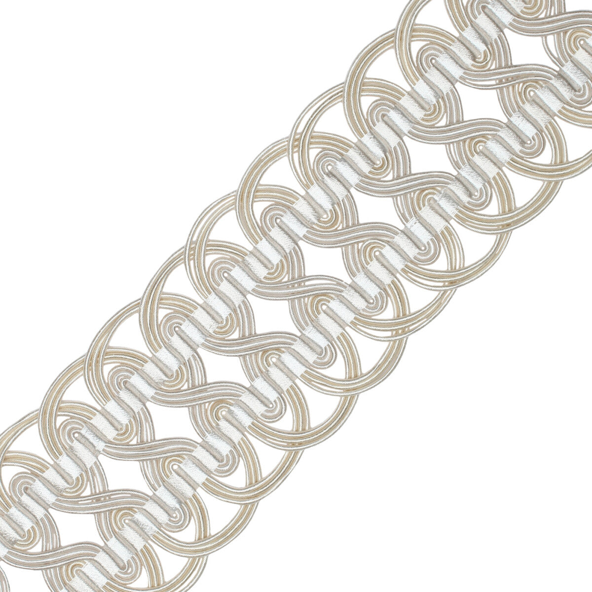 2.6" Aurelia Crete Trim by Samuel & Sons in Ivory