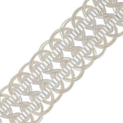 2.6" Aurelia Crete Trim by Samuel & Sons in Ivory
