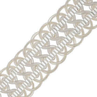 2.6" Aurelia Crete Trim by Samuel & Sons in Ivory