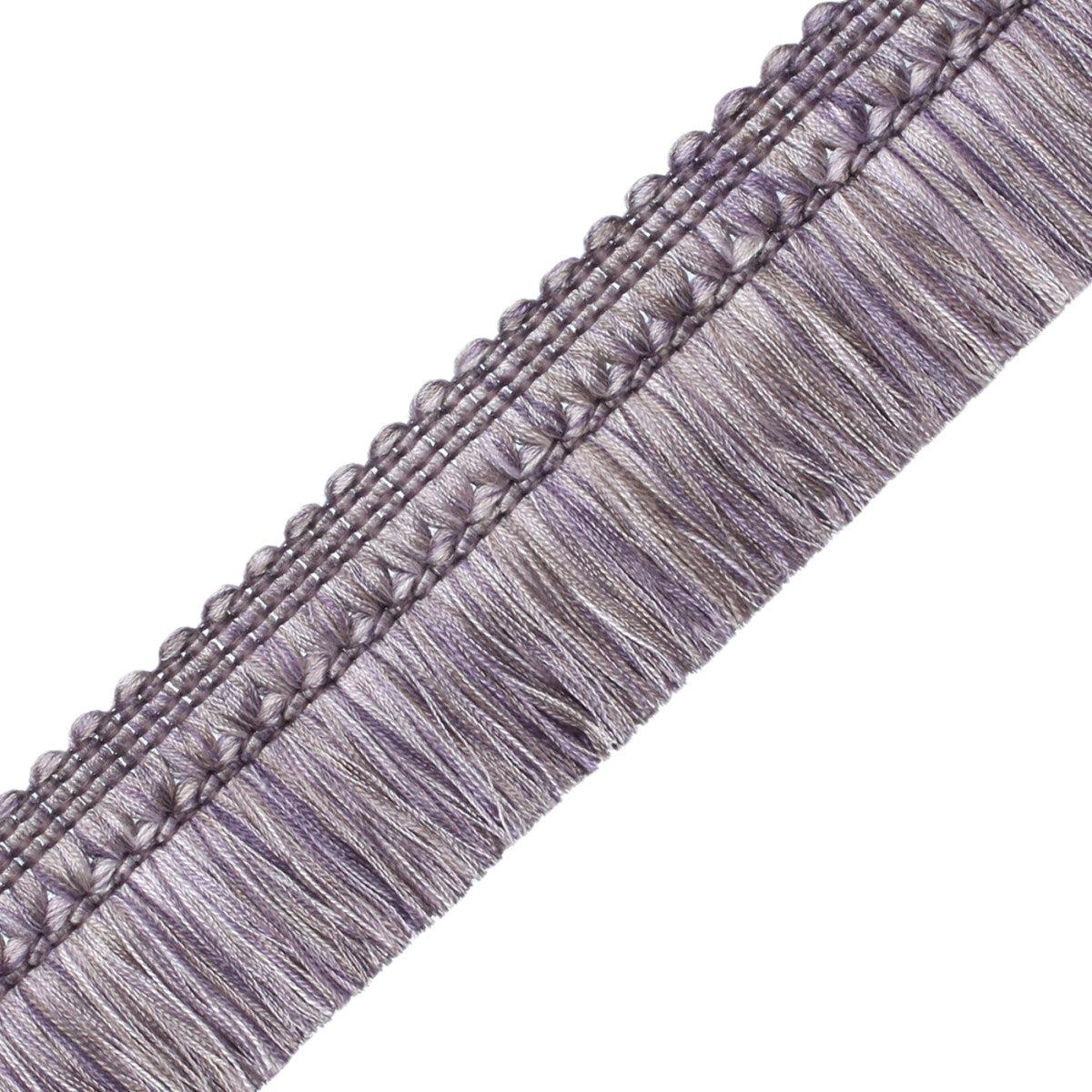 Aurelia Brush Fringe Trim by Samuel & Sons in Wisteria, BR-56131-10, swatch