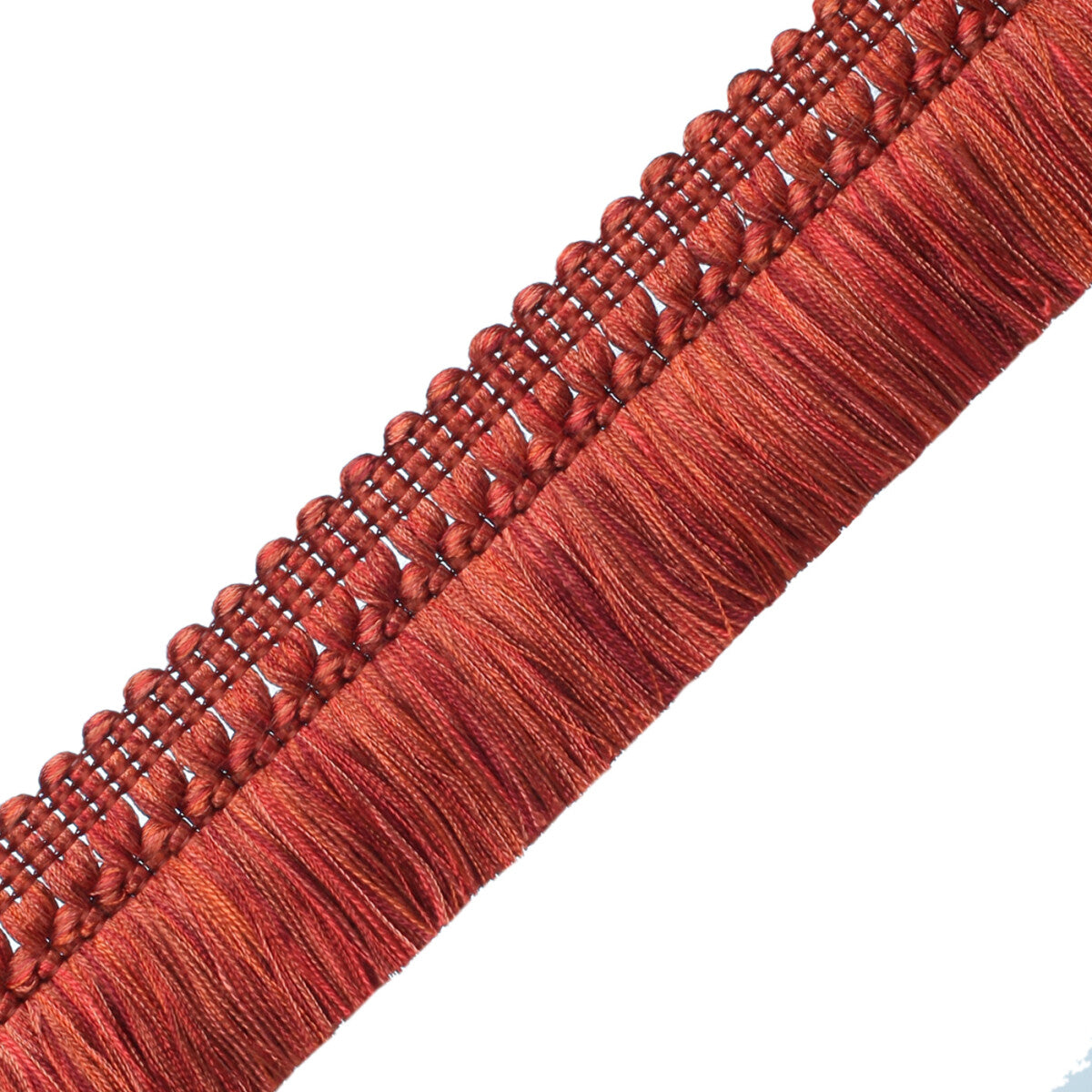 Aurelia Brush Fringe Trim by Samuel & Sons in Sienna, BR-56131-32, swatch