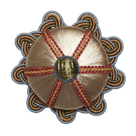 Aurelia Rosette by Samuel & Sons in Jewel