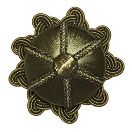 Aurelia Rosette by Samuel & Sons in Loden