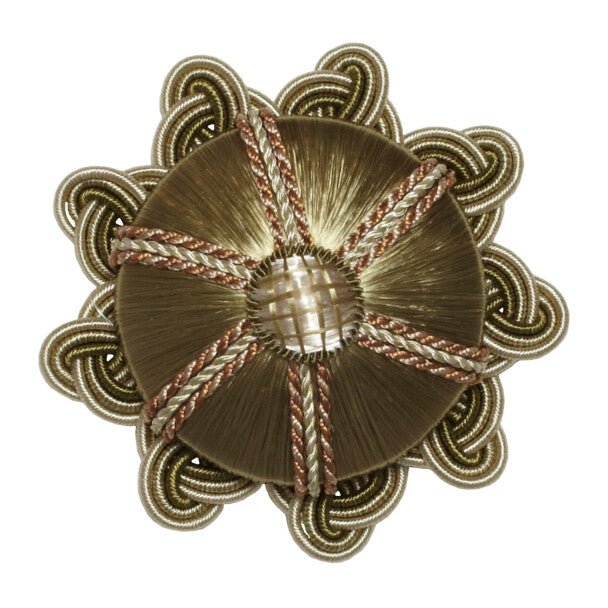 Aurelia Rosette by Samuel & Sons in Sage