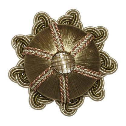Aurelia Rosette by Samuel & Sons in Sage