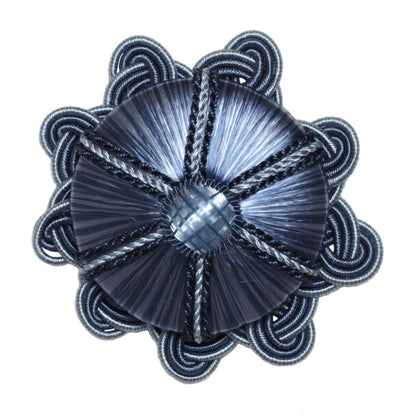 Aurelia Rosette by Samuel & Sons in Sapphire
