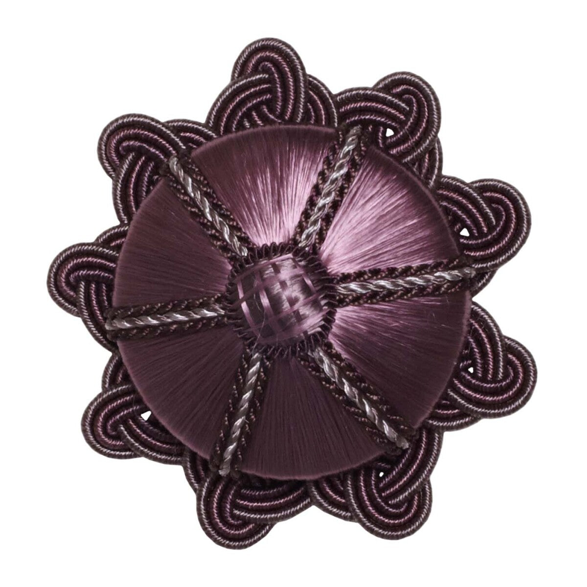 Aurelia Rosette by Samuel & Sons in Amethyst