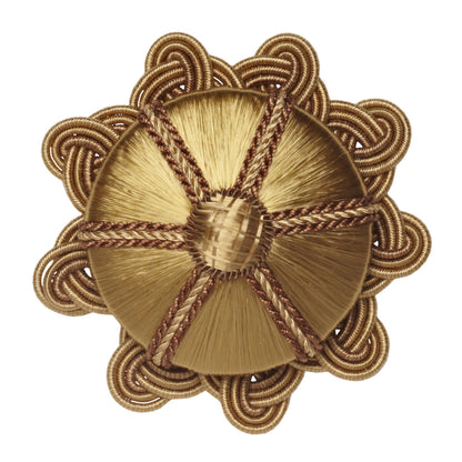 Aurelia Rosette by Samuel & Sons in Honey