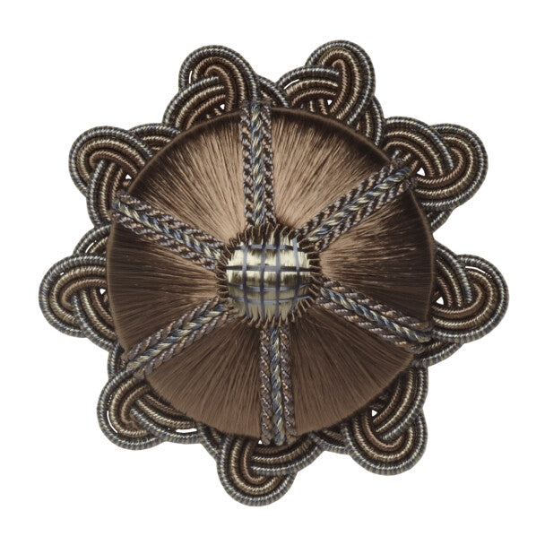 Aurelia Rosette by Samuel & Sons in Gris