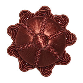 Aurelia Rosette by Samuel & Sons in Sienna
