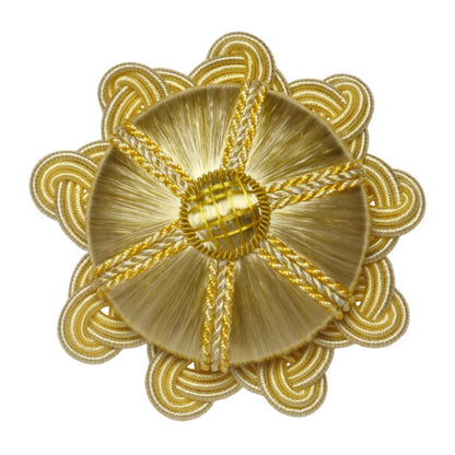 Aurelia Rosette by Samuel & Sons in Lemon