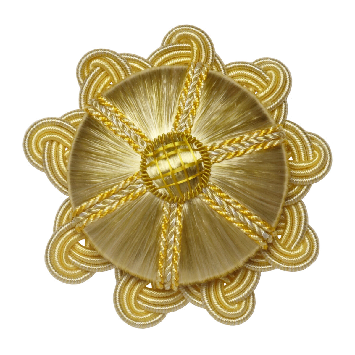 Aurelia Rosette by Samuel & Sons in Lemon