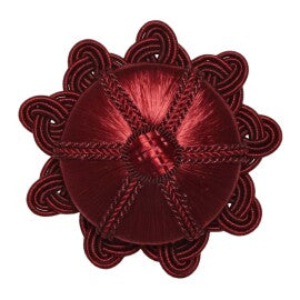 Aurelia Rosette by Samuel & Sons in Beaujolais