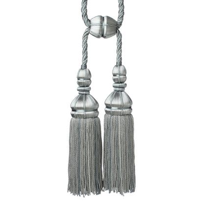 Aurelia Double Tassel Tieback by Samuel & Sons in Surf, TT-56134-18, swatch