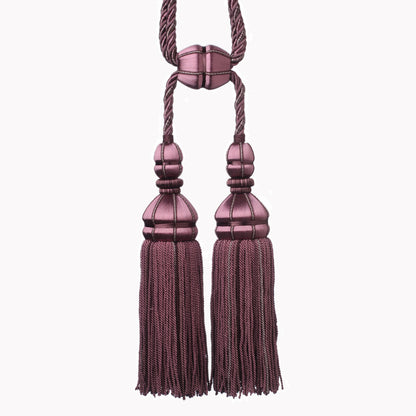 Aurelia Double Tassel Tieback by Samuel & Sons in Amethyst, TT-56134-20, swatch