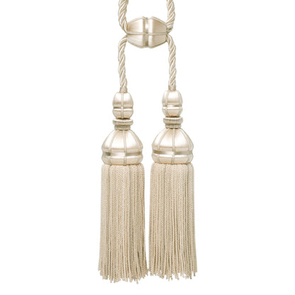 Aurelia Double Tassel Tieback by Samuel & Sons in Bisque, TT-56134-23, swatch