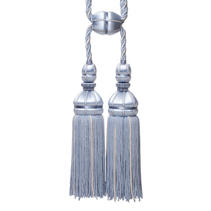 Aurelia Double Tassel Tieback by Samuel & Sons in Wedgewood, TT-56134-25, swatch