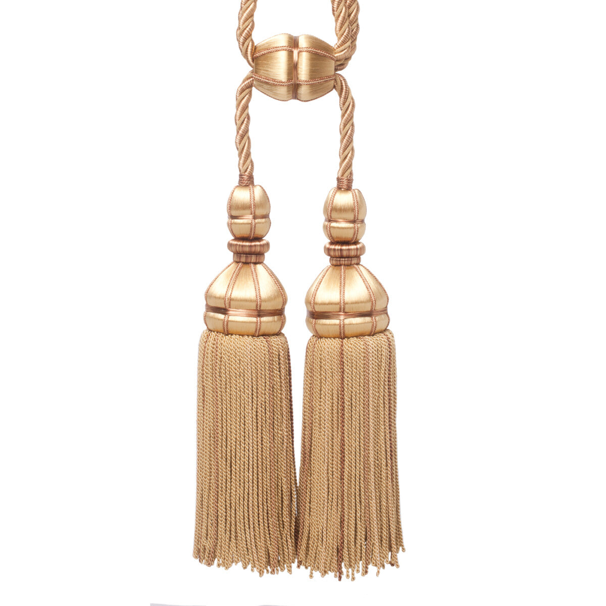Aurelia Double Tassel Tieback by Samuel & Sons in Honey, TT-56134-26, swatch