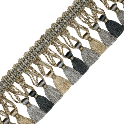 Aurelia Tassel Fringe Trim by Samuel & Sons in Mica