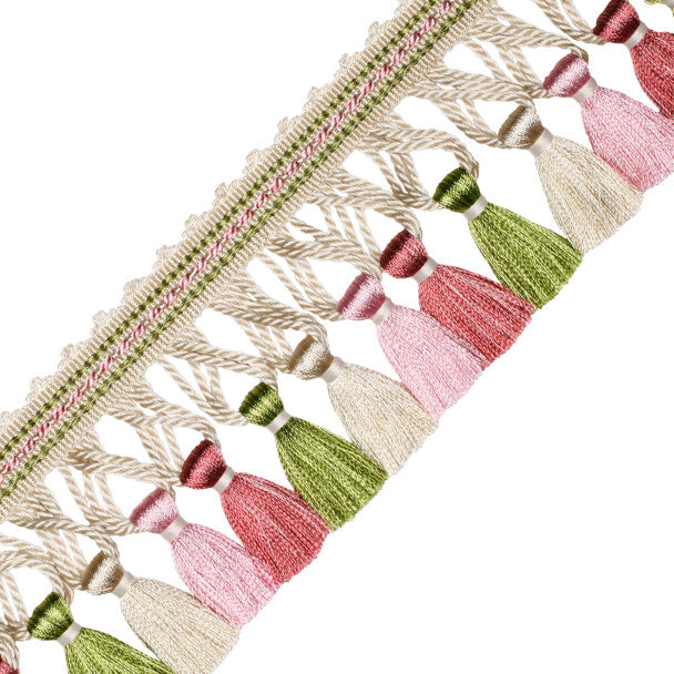 Aurelia Tassel Fringe Trim by Samuel & Sons in Fleur