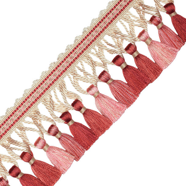 Aurelia Tassel Fringe Trim by Samuel & Sons in Shell