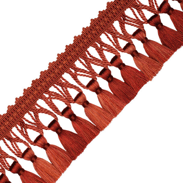 Aurelia Tassel Fringe Trim by Samuel & Sons in Sienna