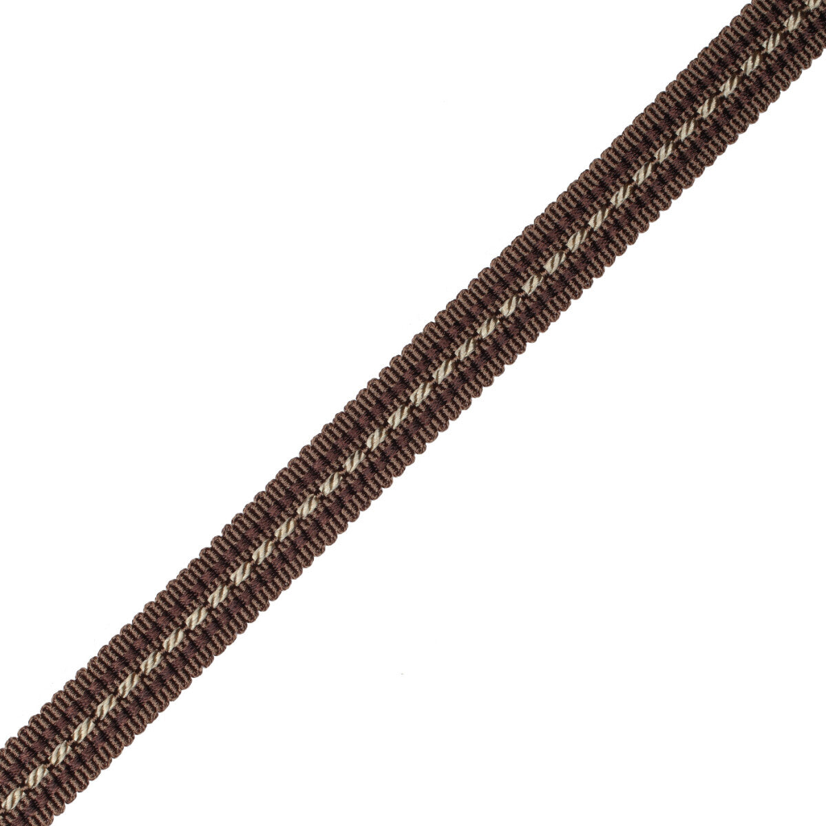 1/2" Aurelia Gimp Trim by Samuel & Sons in Chocolate