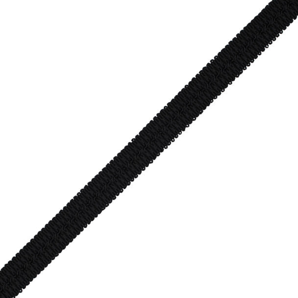 1/2" Aurelia Gimp Trim by Samuel & Sons in Onyx