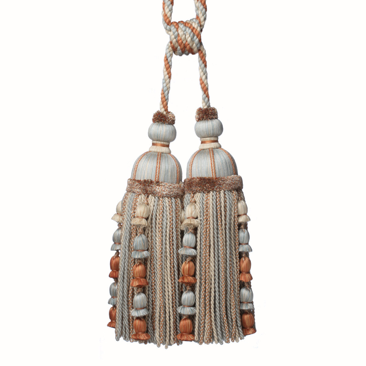 Kensington Double Tassel Tieback by Samuel & Sons in Sunset